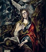 GRECO, El Penitent Magdalen oil painting reproduction